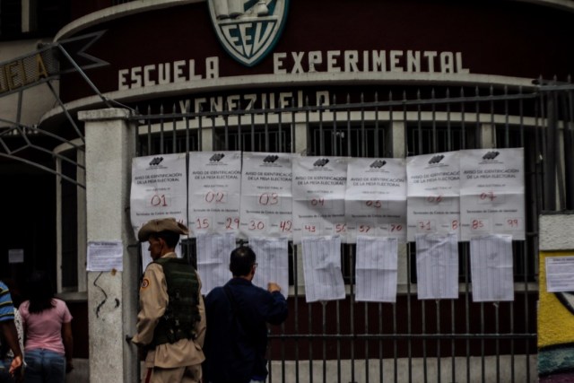 Centros electorales este #10Dic // Foto Juan Peraza - La Patilla