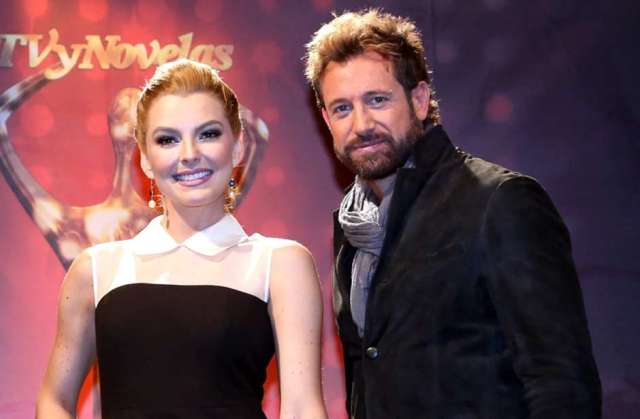 marjorie de sousa y Gabriel Soto