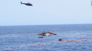 Al menos 25 personas murieron en un naufragio de migrantes ante costas libias