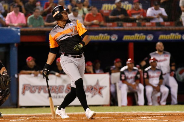 Alex Romero fue elegido por los Cardenales de Lara. AVS Photo Report