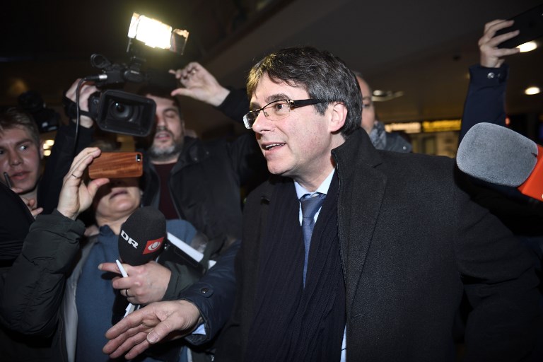 Detenido en Alemania el expresidente catalán Puigdemont