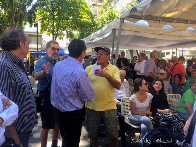 Foto: En Chacao participaron en la validación de PJ y AD. / Steffany Carvajal - LaPatilla.com