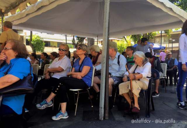 Foto: En Chacao participaron en la validación de PJ y AD. / Steffany Carvajal - LaPatilla.com