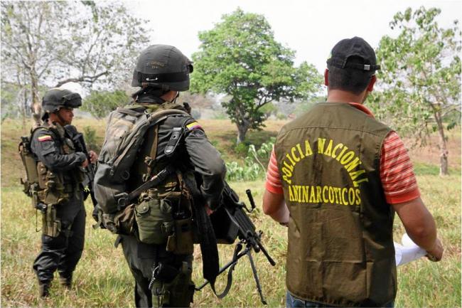 Hallan en Colombia 11 kilos de morfina ocultos en un vehículo varado