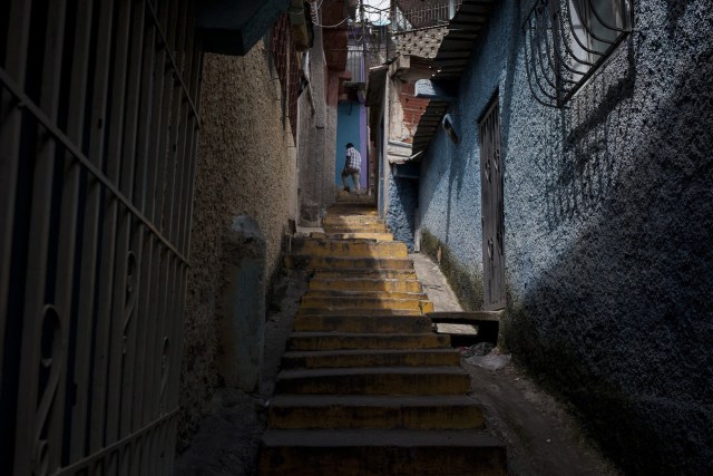 Vista del callejón donde Yanderson Granados fue visto por última vez con vida.