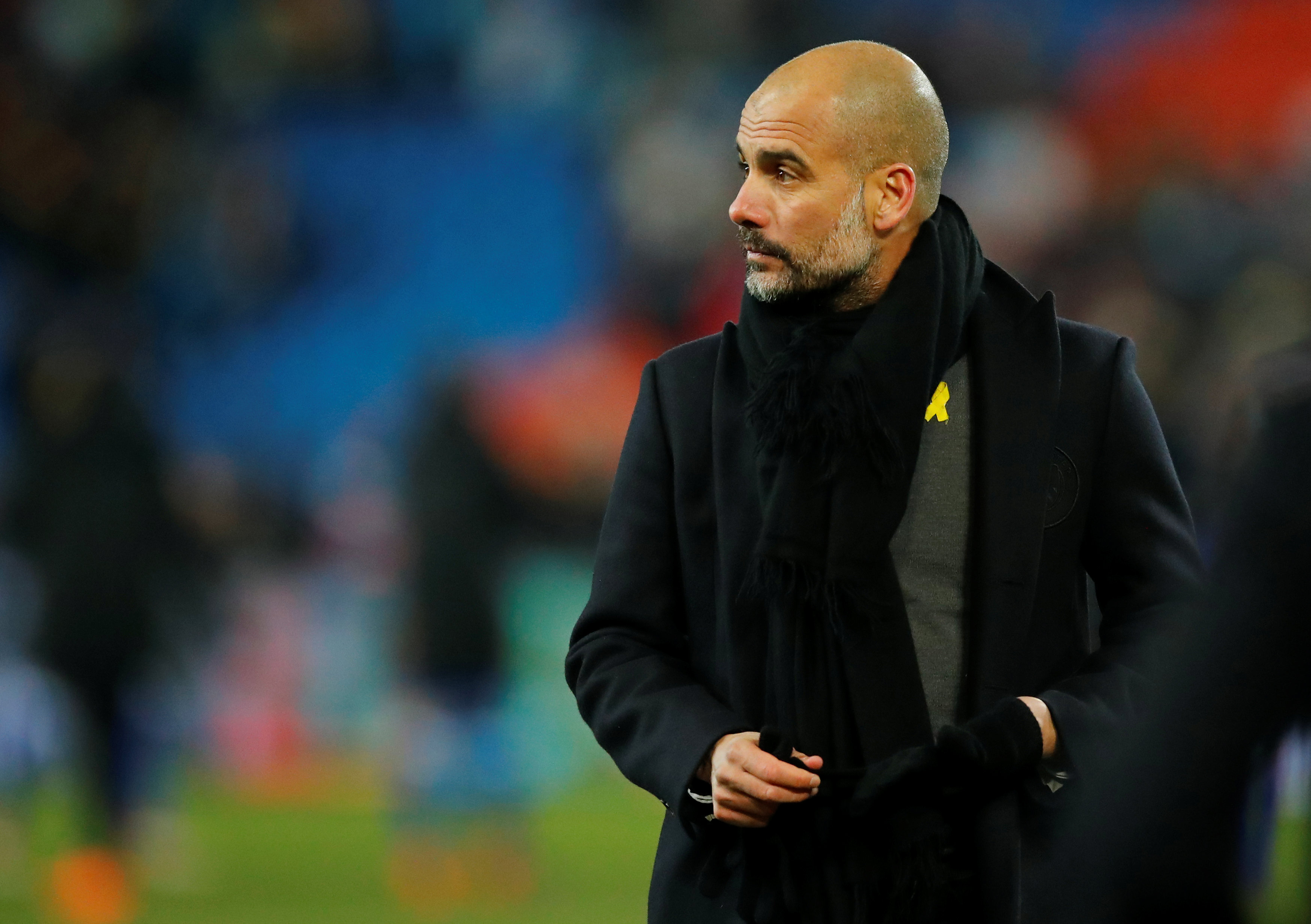 Guardiola renunciaría a lazo independentista si se lo pide el City