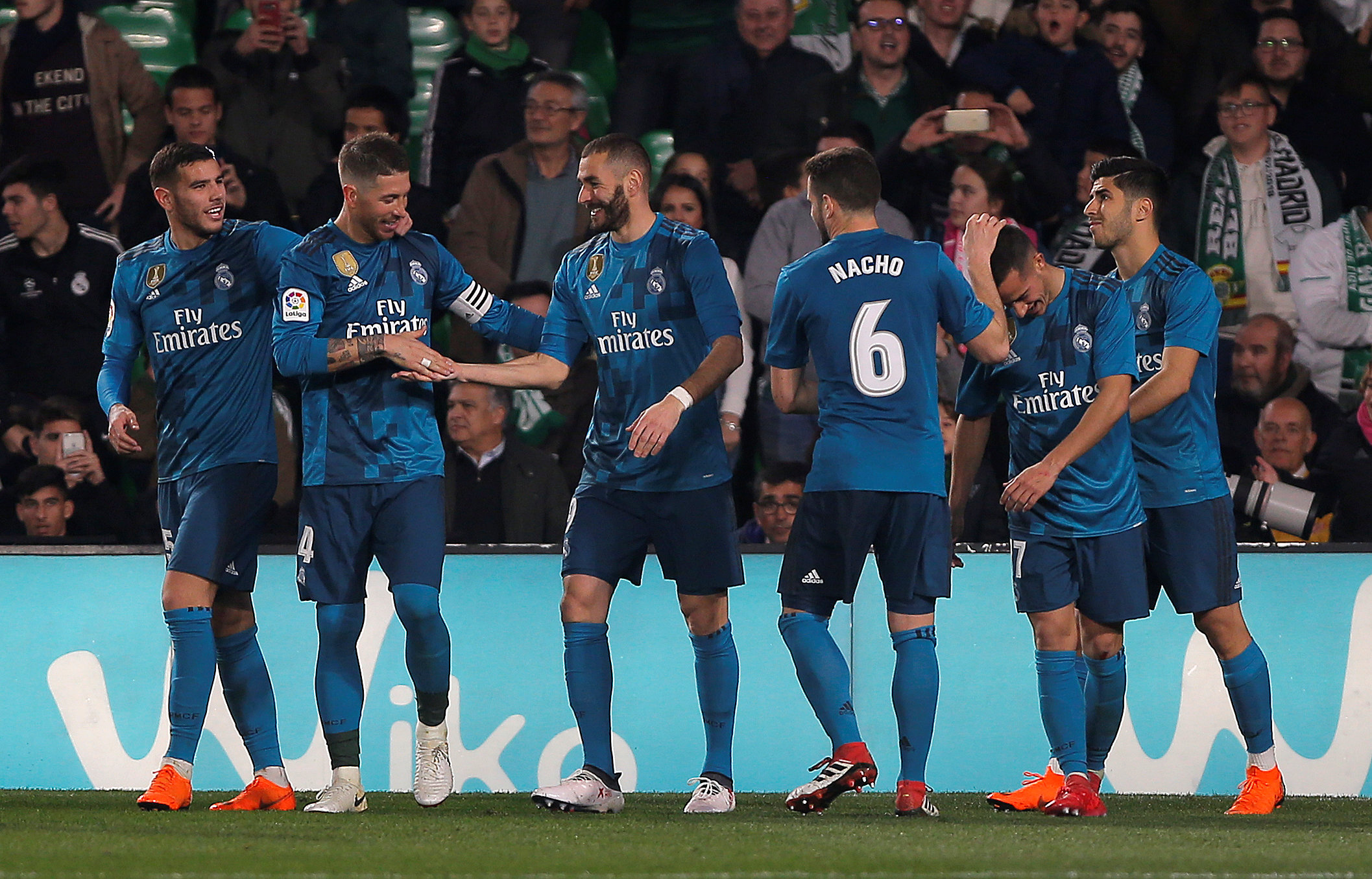 El Real Madrid traslada a La Liga su buen momento y golea al Betis