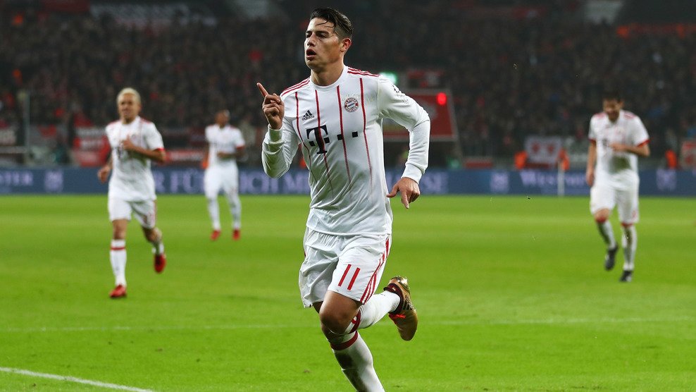 James Rodríguez recupera la sonrisa y su nivel de juego en Alemania