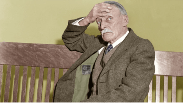 Albert Fish, en un foto coloreada, poco antes de que sus crímenes fueran descubiertos. Foto Infobae