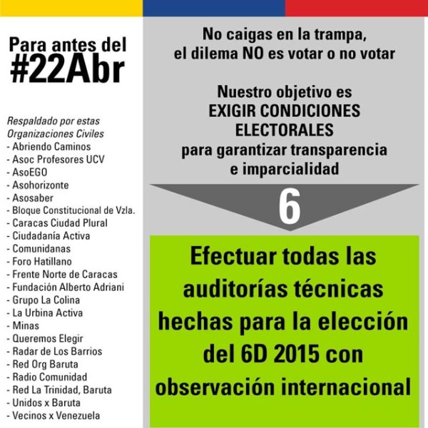 20 ongs elevaron a la ONU petición de elecciones libres en Venezuela