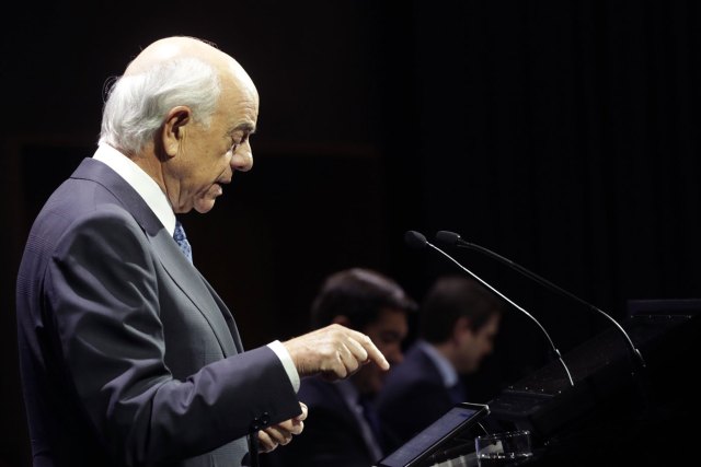 El presidente del BBVA, Francisco González (Foto Efe)