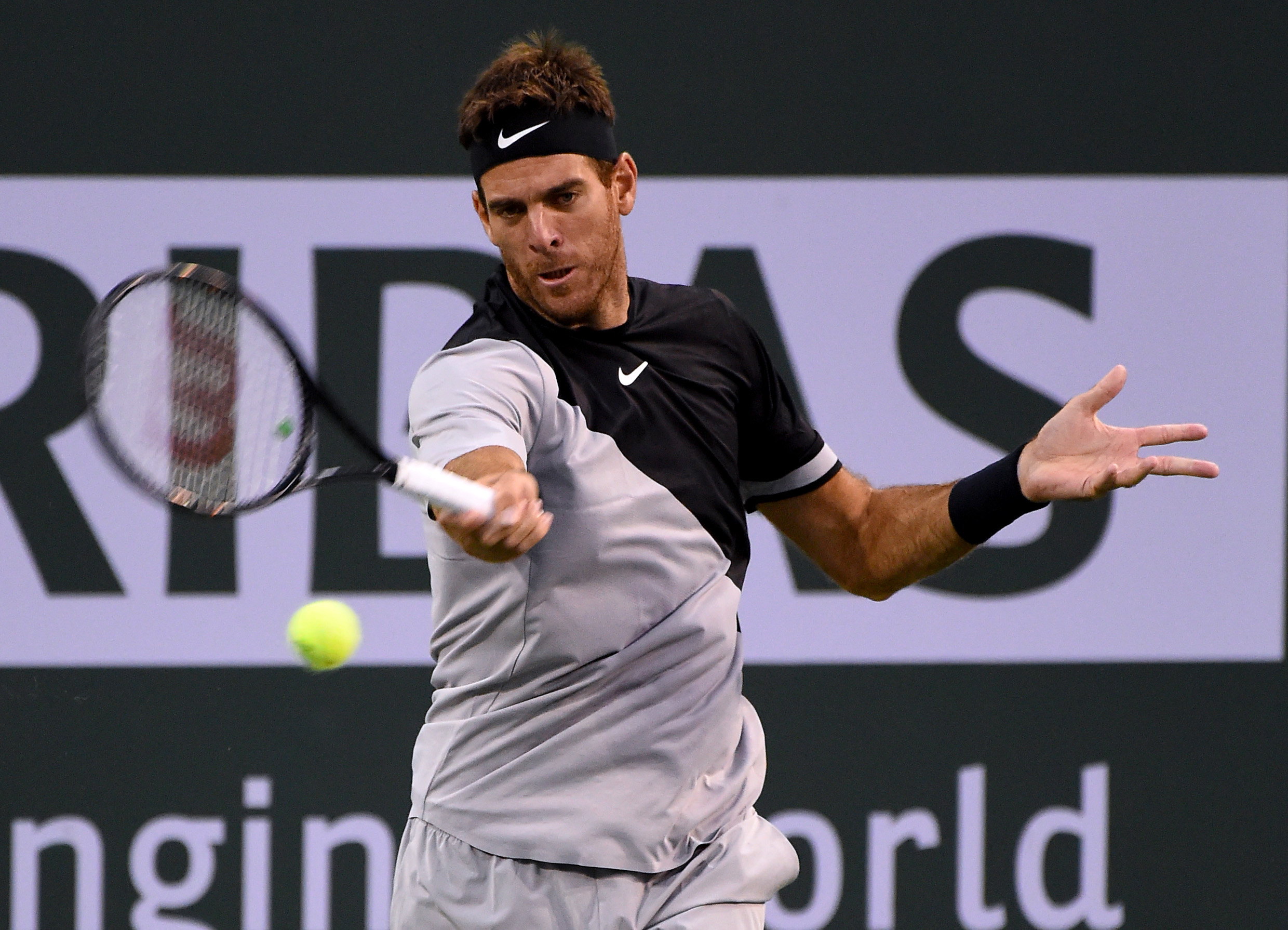 Del Potro gana a Kohlschreiber y jugará con Raonic las semis de Indian Wells