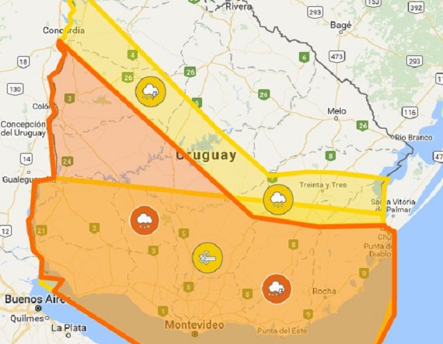 Imagen @MeteorologiaUy 