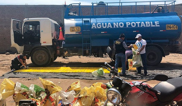 Decomisan media tonelada de cocaína en Perú que iba a ir a Estados Unidos