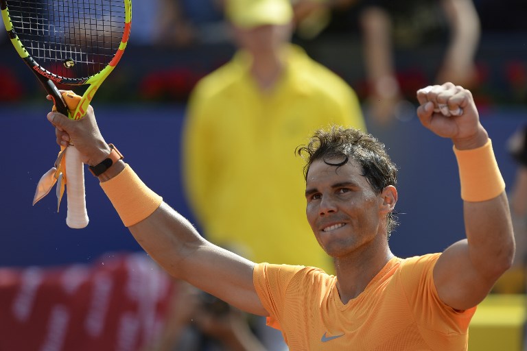 Nadal debuta con un trabajado triunfo ante Carballés