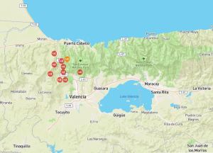 Registran cuatro nuevos sismos en Carabobo