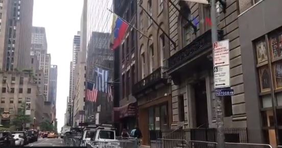 Consulado de Venezuela en Nueva York este 20 de mayo| Foto: Captura de las redes sociales (Cortesía)