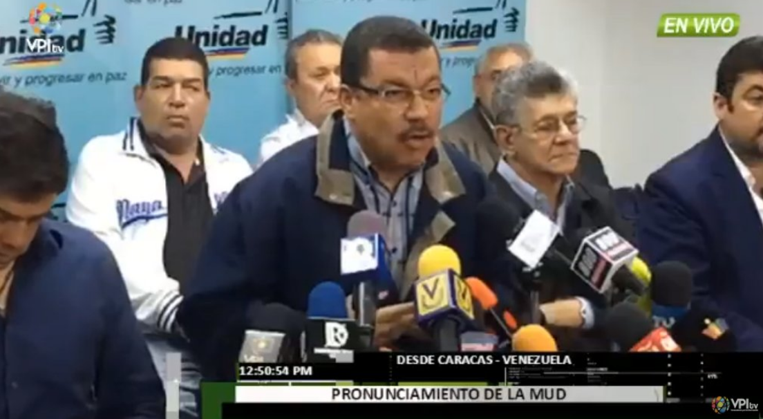 MUD ratifica reestructuración de la alianza unitaria con partidos políticos y nuevos grupos de trabajo