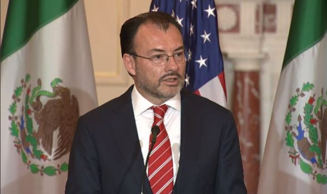 Videgaray: Esperamos que los venezolanos encuentren una salida para restablecer la democracia