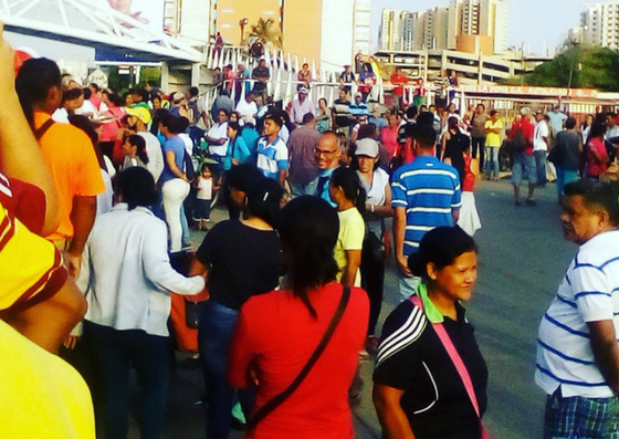 Protesta en Puerto La Cruz por escasez de alimentos #15May (fotos y video)