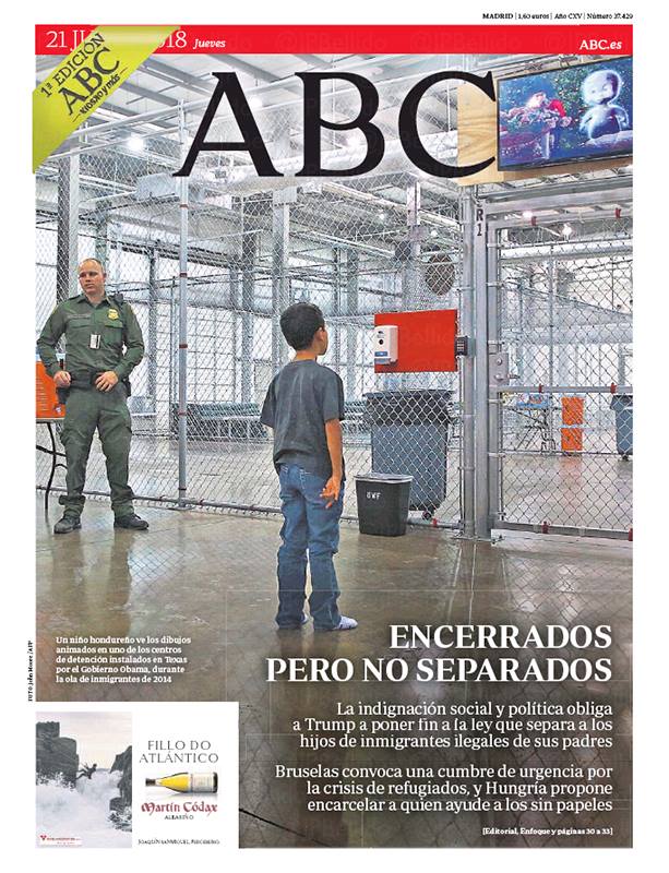 Portadas de la prensa internacional de este jueves 21 de junio de 2018