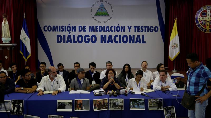 Suspenden mesas de diálogo en Nicaragua por incumplimientos del Gobierno