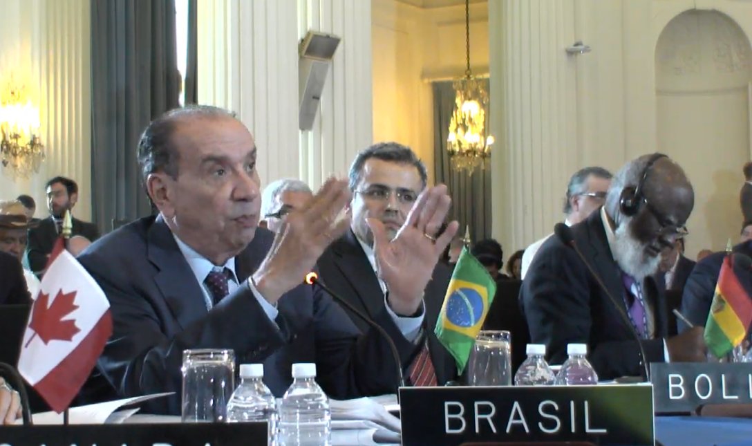 Canciller de Brasil en la OEA: Venezuela constituye un grave motivo de preocupación en la región