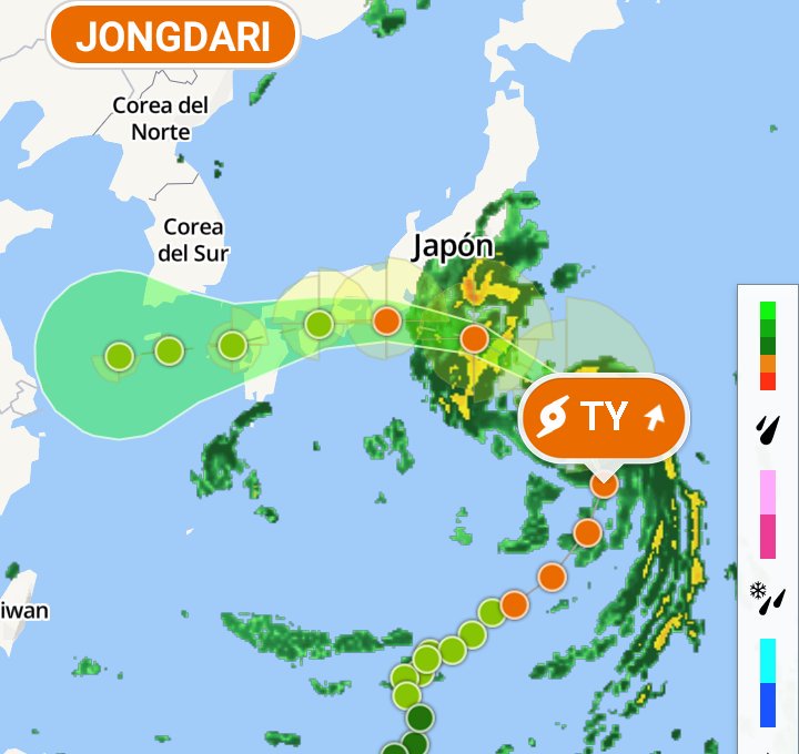 Un poderoso ciclón se dirige hacia el oeste de Japón