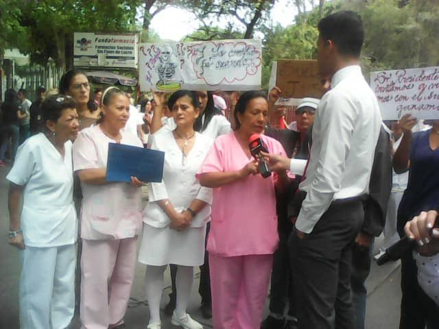 A 23 días de protesta trabajadores de la salud de los Magallanes de Catia se mantendrán firmes hasta el cumplimiento de sus exigencias
