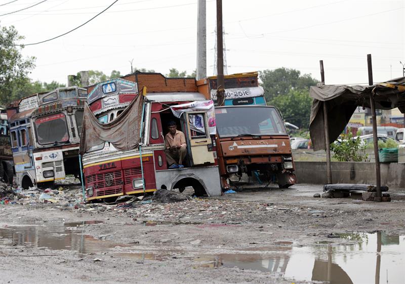 Al menos 20 muertos por fuertes lluvias en el sur de la India