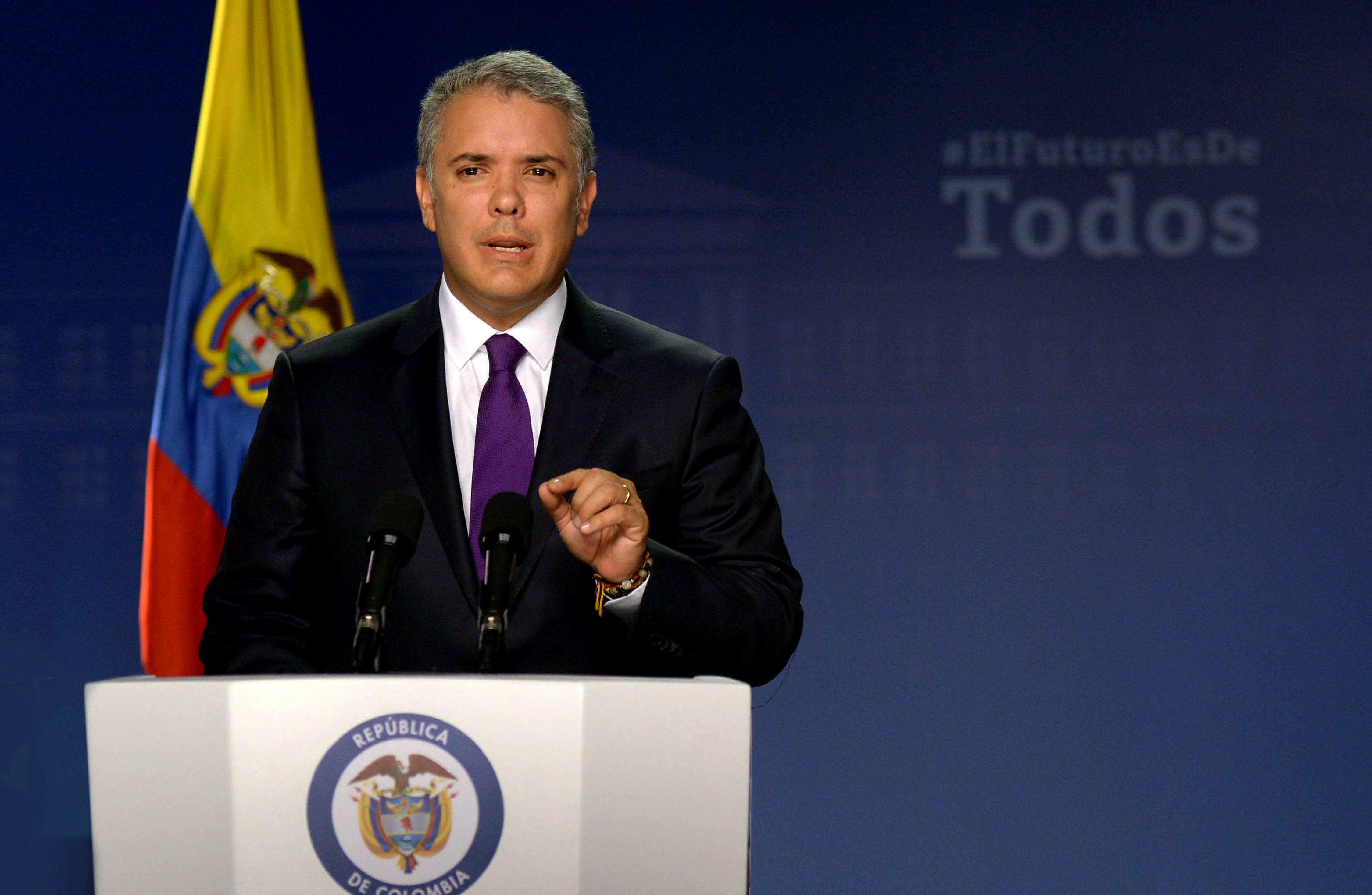 Iván Duque y Donald Trump debatirán en Colombia migración de venezolanos