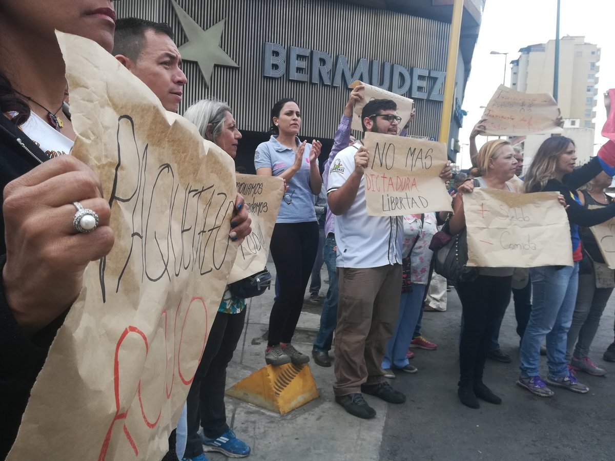 Protesta en Los Teques contra el Madurazo #21Ago