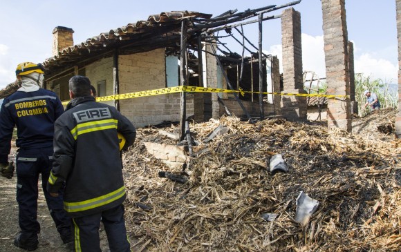 Mueren cinco niños en incendio en Colombia