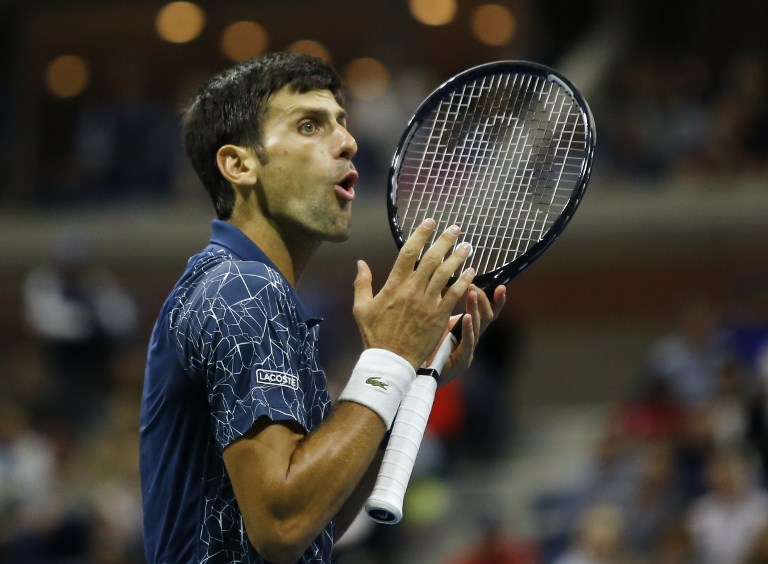 La furia de Djokovic por el apoyo de los fanáticos a Del Potro en la final (Video)