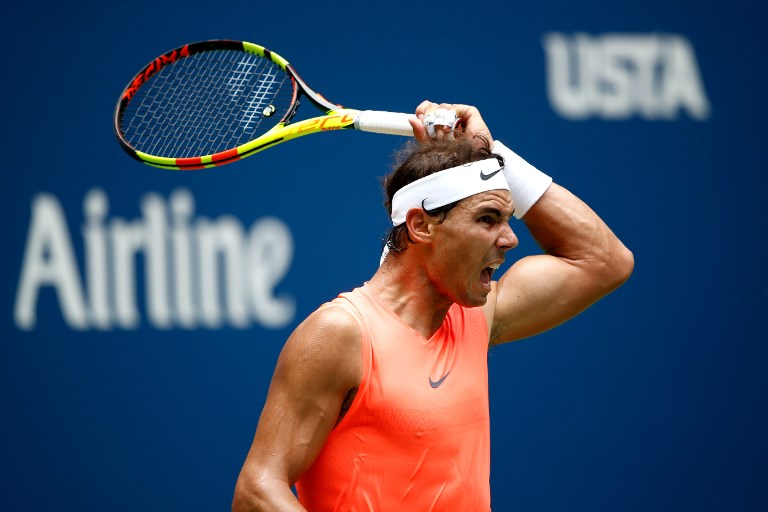 Nadal pasa a cuartos tras ganar en cuatro sets al georgiano Basilashvili en el Abierto de Estados Unidos