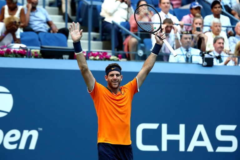 Del Potro desactiva al cañonero Isner y avanza a semifinales del Abierto de Estados Unidos