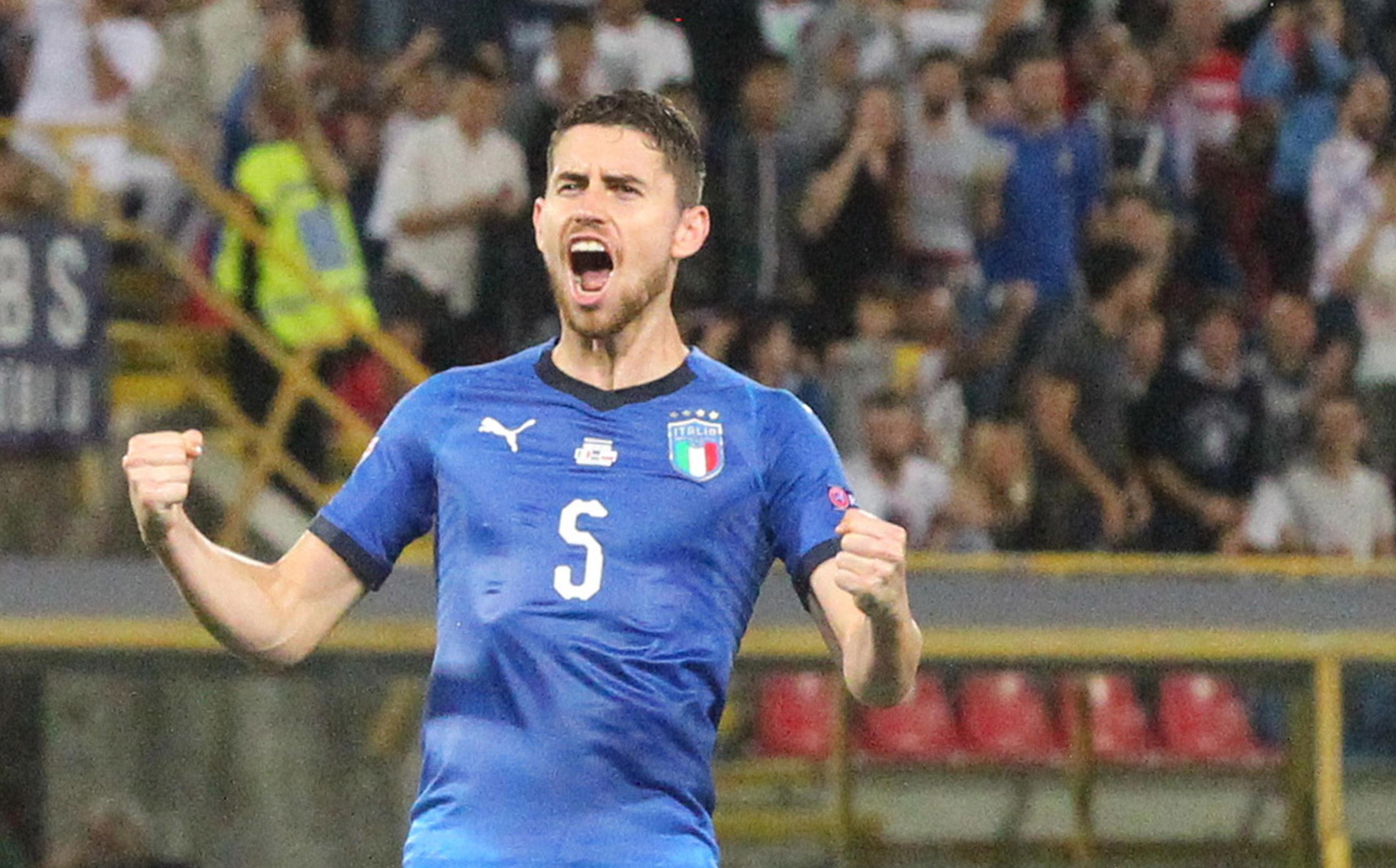 Jorginho salvó a Italia con gol de penalti ante Polonia en la Liga de Naciones