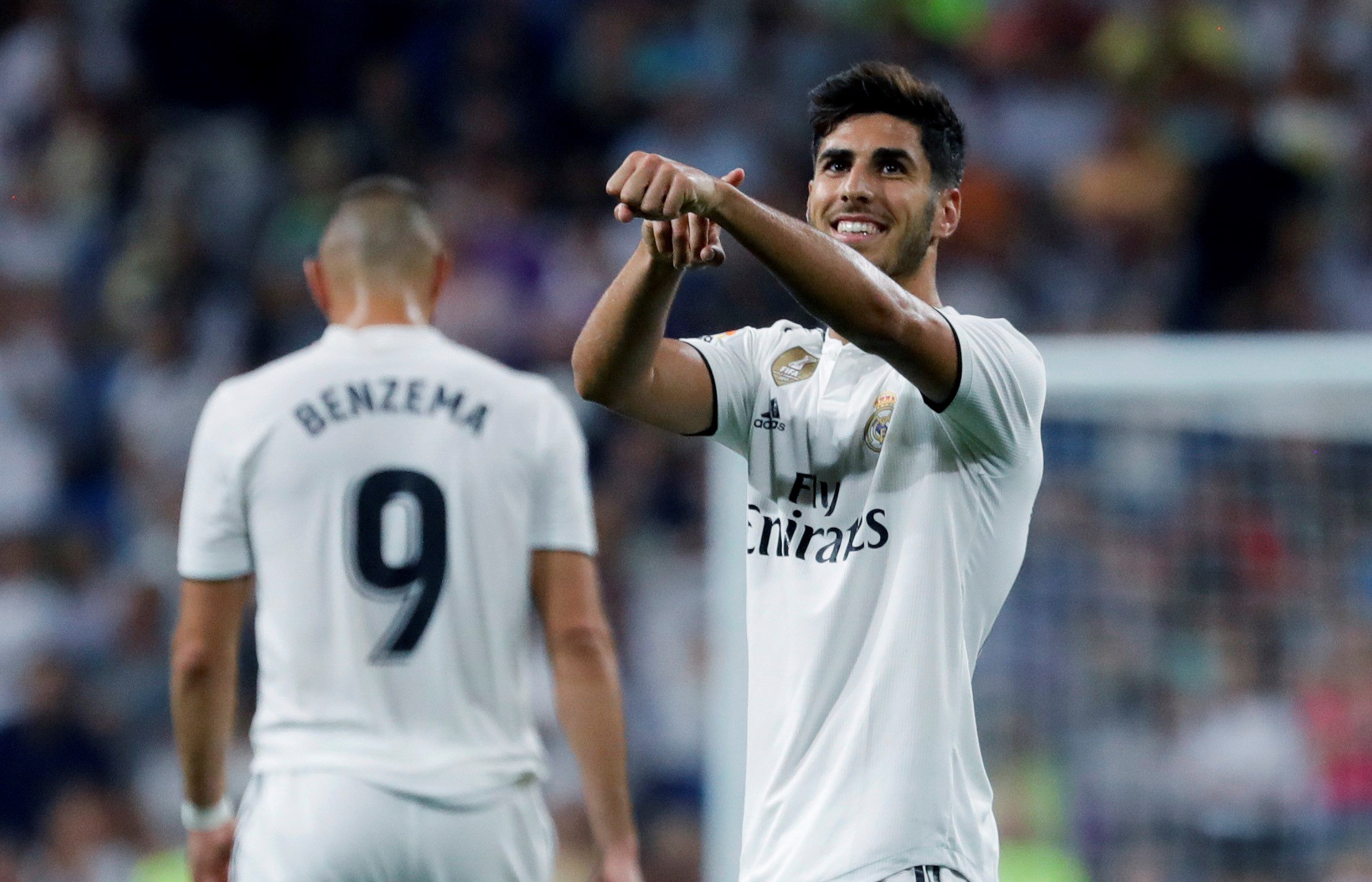 Remate solitario de Marco Asensio le basta Real Madrid para vencer al Espanyol