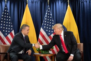 Trump augura éxito a Duque en tema drogas y celebra su denuncia a Venezuela ante la CPI