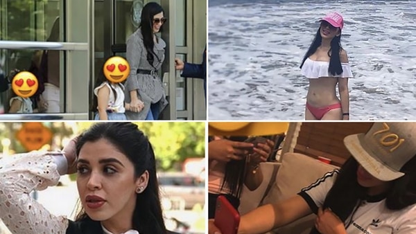 Playas, bares, béisbol y prácticas de tiro: La vida de la despampanante esposa de “El Chapo” Guzmán (Fotos)