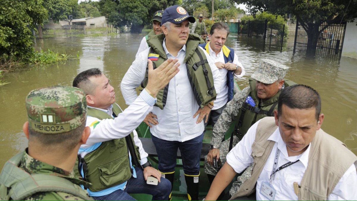 Más de 1.800 personas afectadas por inundaciones en frontera de Colombia con Venezuela