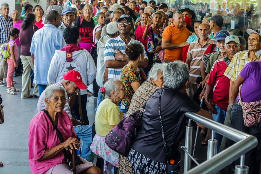 Pensionados cobran este viernes el retroactivo del mes de enero 2019