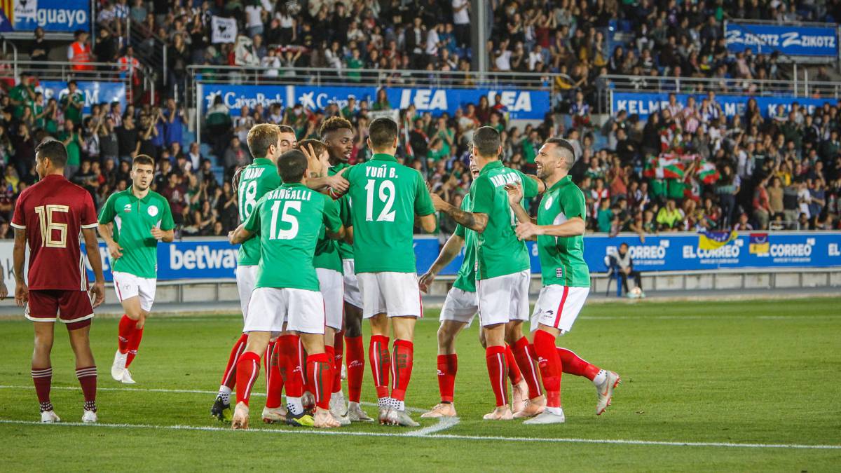 La Vinotinto no tuvo suerte en duelo frente al País Vasco