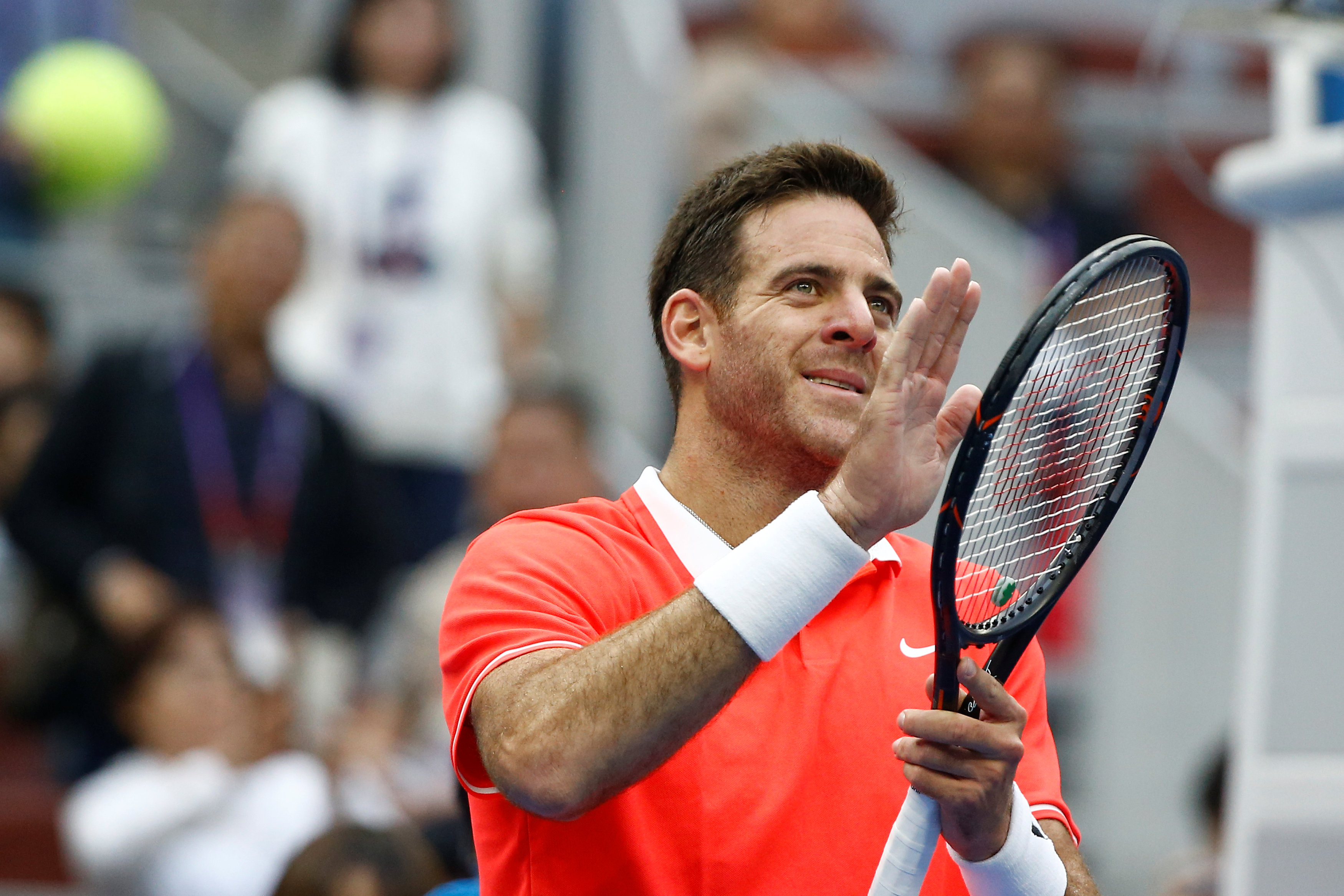 Tenista Juan Martín Del Potro pasa a la final del Abierto de China