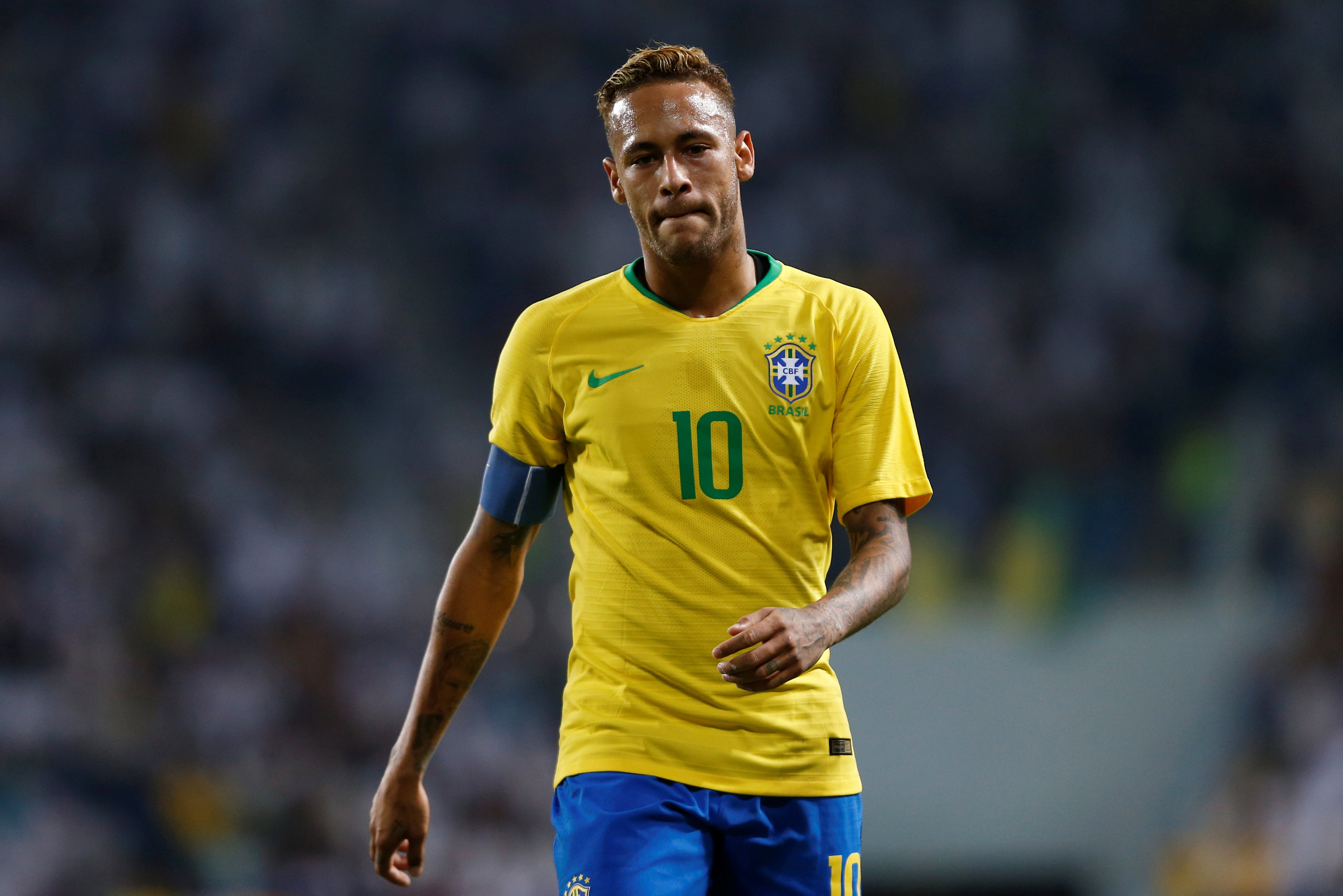 Brasil descarta que Neymar haya sufrido alguna lesión de gravedad