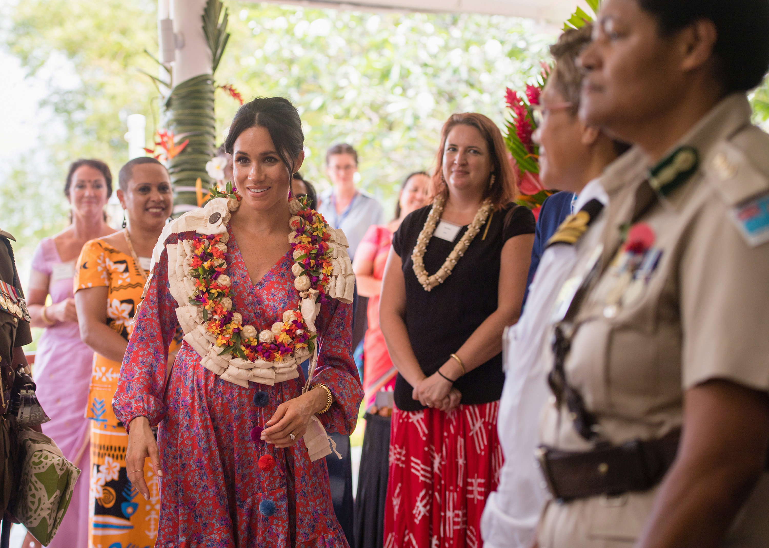 Meghan Markle defiende en Fiyi la educación de las mujeres