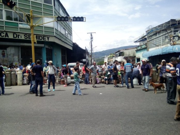 Se multiplican las protestas por falta de gas en Táchira