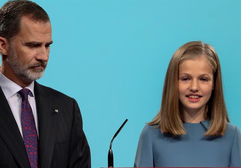 El debut perfecto de la Princesa de Asturias: Así ha leído la Constitución (Video)