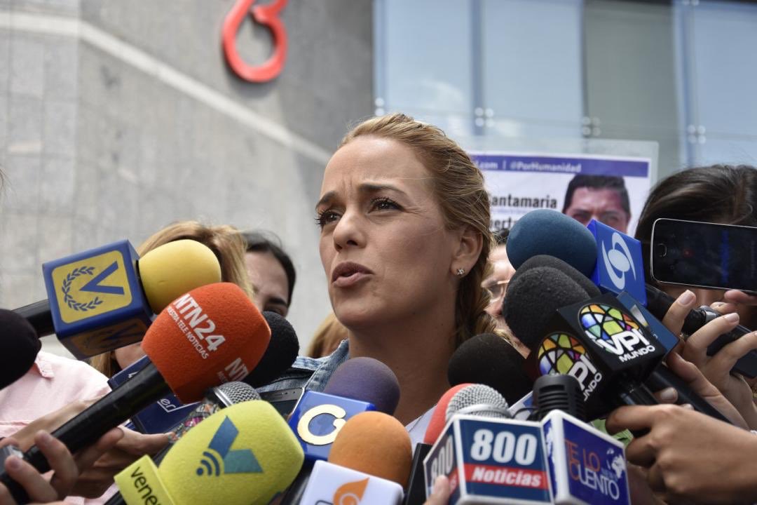 Lilian Tintori: Leopoldo vive este momento con mucha esperanza y ánimo