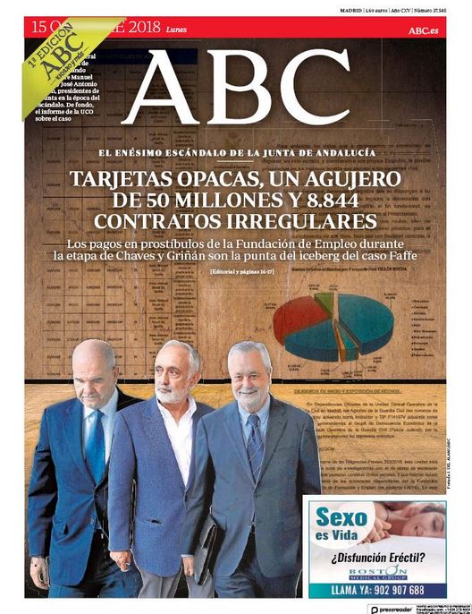 Portadas de la prensa internacional de este lunes #15Oct